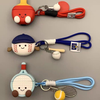 Θήκη προστασίας AirPods από σιλικόνη, Καρτούν στυλ, ανάγλυφη κατασκευή, Συμβατή με AirPods 1/2/3/4 γενιά και Pro 2