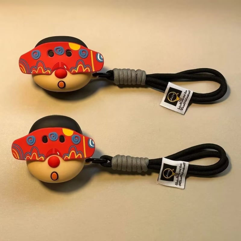 Θήκη προστασίας AirPods από σιλικόνη, Καρτούν στυλ, ανάγλυφη κατασκευή, Συμβατή με AirPods 1/2/3/4 γενιά και Pro 2