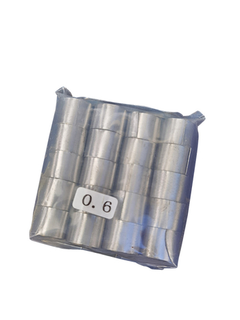 Ólomból készült horgász súlyok – Fish cat márka, ólom, 20 tekercs a csomagban