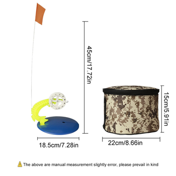 Флаг за ледено риболовство (FTK; пластмасов материал; одобрен частен бранд)