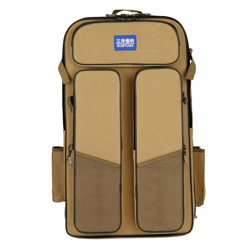 Višenamjenska torba za ribolovnu stolicu, marka Sanyo Wu Fishing, materijal najlon, funkcije za štapove i role, vodootporna