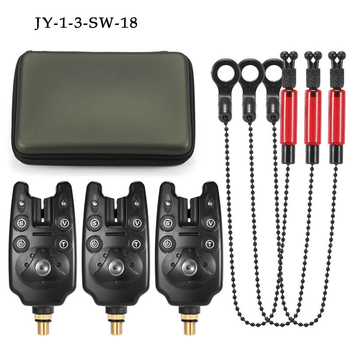 KINO JY-1-3 Alarm za ribolov s ljuljačkim mehanizmom - set od 3 komada