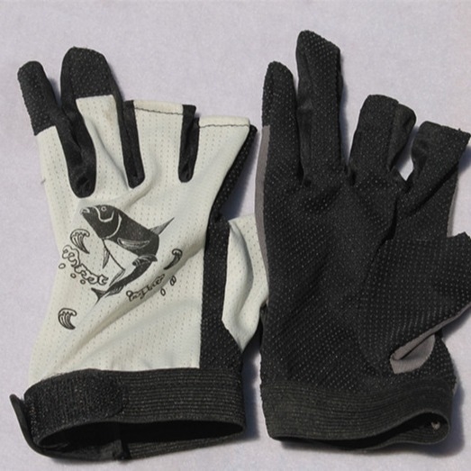 Rukavice za ribolov s otvorenim prstima, dizajn s tri ili pet prstiju, otporne na habanje, protuklizne, prozračne za ljeto