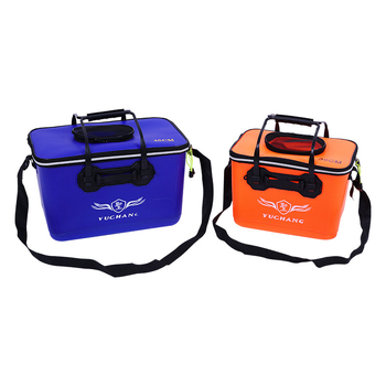 Galeată pliabilă pentru pești vii, ranforsată, material EVA, turnare integrată | Nine Carp Lake