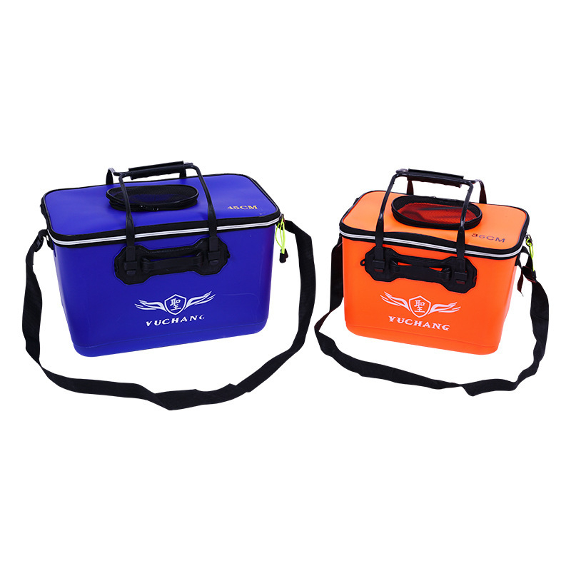 Galeată pliabilă pentru pești vii, ranforsată, material EVA, turnare integrată | Nine Carp Lake