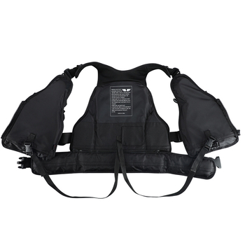 Raptor G6 Makšķerēšanas Glābšanas Veste ar Lielu Peldspēju, 8 Kabatas, Oxford Audums, Pearl Cotton Pildījums, Japāņu Stila Īss