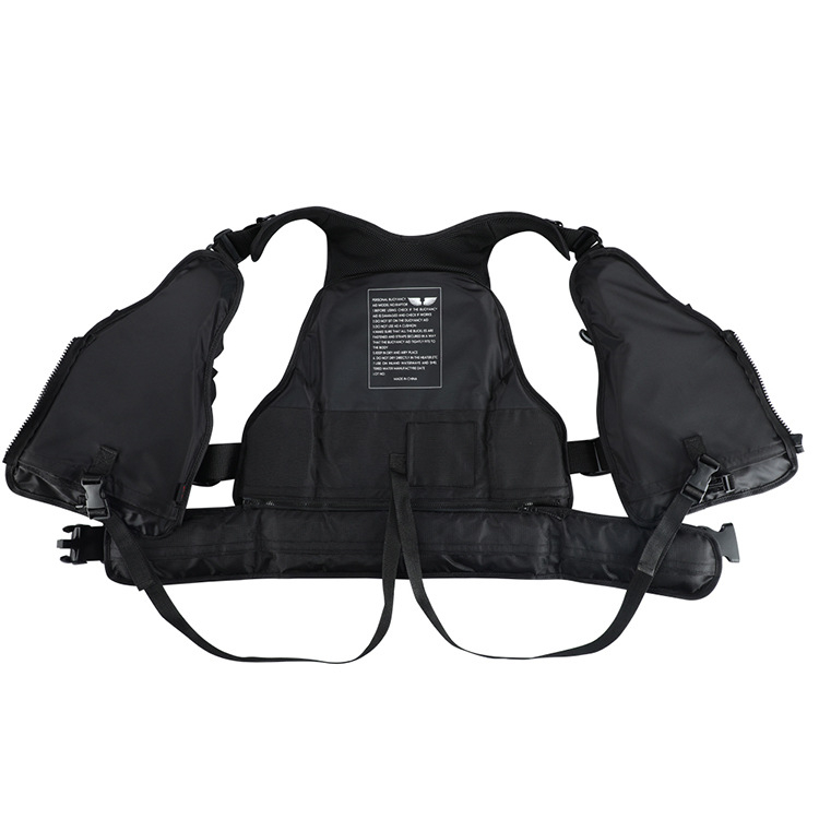 Raptor G6 Makšķerēšanas Glābšanas Veste ar Lielu Peldspēju, 8 Kabatas, Oxford Audums, Pearl Cotton Pildījums, Japāņu Stila Īss