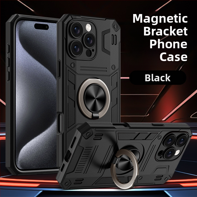 Husă pentru telefon cu inel pentru prindere și acoperire completă – TPU, turnare prin injecție, personalizabilă