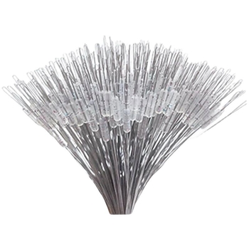 Komplet cilindričnih prozirnih distancijskih perli za ribarsku liniju – Materijal: svileni cvijet; Oblik: cilindričan; Prozornost: prozorno; Kod proizvoda: F97JH86M6TSTH8