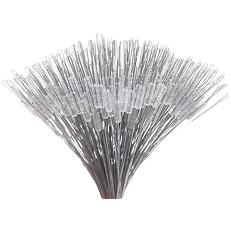 Komplet cilindričnih prozirnih distancijskih perli za ribarsku liniju – Materijal: svileni cvijet; Oblik: cilindričan; Prozornost: prozorno; Kod proizvoda: F97JH86M6TSTH8