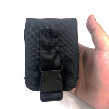 Външна тактическа MOLLE чанта за аксесоари към гранати, Унисекс, Нейлон, Код 131, Пролет 2024, За спорт на открито