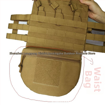 Тактическа поясна чанта за открити спортове, армейски стил, 600D Oxford, неутрален пол, пролет 2024