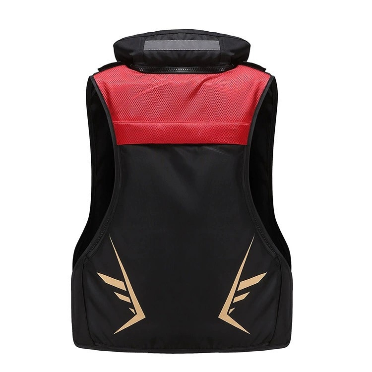 Raptor V7 γιλέκο επιβίωσης για ψάρεμα, ύφασμα Oxford, 8 τσέπες, επένδυση από μαργαριταρίνο βαμβάκι, κοντό ιαπωνικού στυλ, ρυθμιζόμενη εφαρμογή