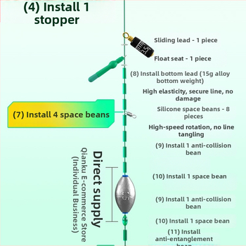 Plūdės žvejybos rinkinys su šilko žiedlapių medžiaga, automatinis dugno paieška, naktinis apšvietimas, dienos/nakties naudojimas, modelis F99J6M88S5MSM8
