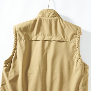 Obostrani muški vest s kapuljom, zatvarač sprijeda, stojeći ovratnik, prugasti pamuk, debeli izolacijski sloj