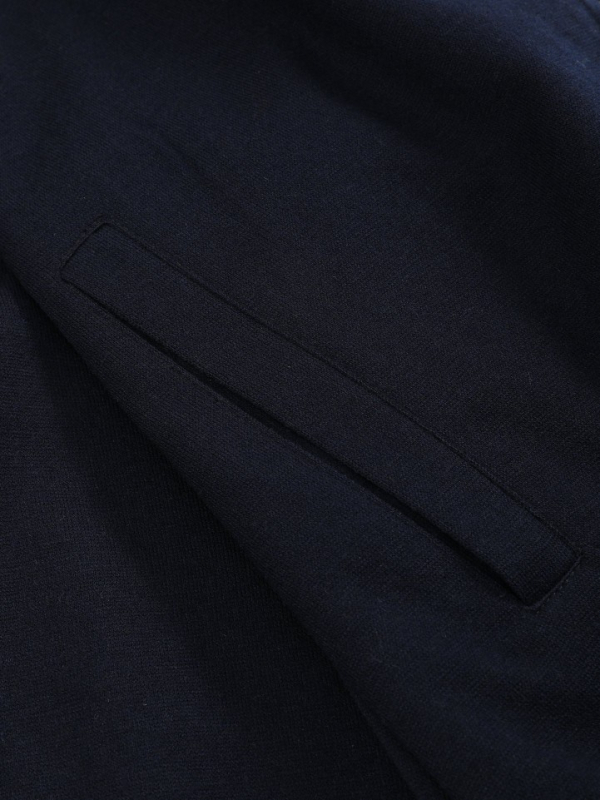 Мъжки двустранен жилет от кашмир, стойка яка, цип отпред, свободен крой, странични джобове, подплата нейлон, едноцветен, за пролет и есен