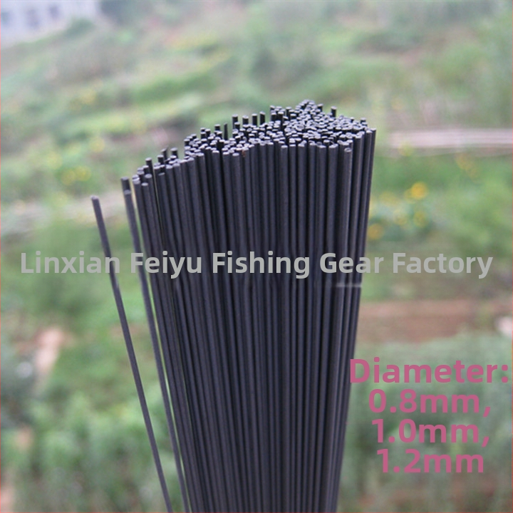 Ogļķa stienis makšķerēšanas plūdiem – Flying Feather, DIY izgatavošana