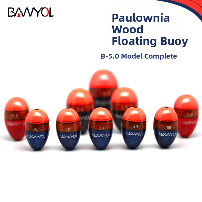 Žvejybos plūdė uolėtiems vandens vietoms iš sycamore medienos – BAWYOL, atsitiktinių susidūrimų apsauga, ilgasis metimas