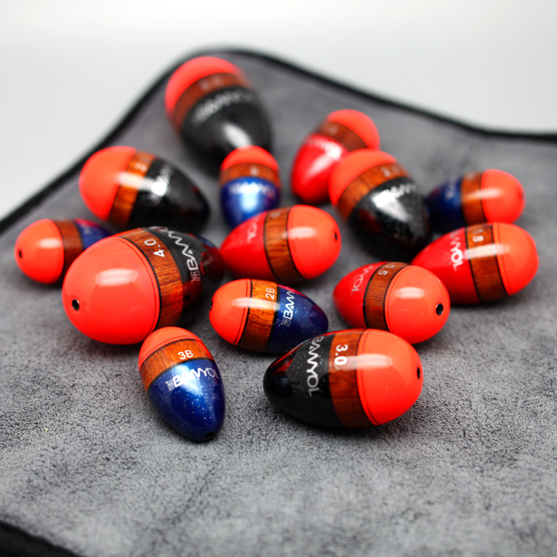 Žvejybos plūdė uolėtiems vandens vietoms iš sycamore medienos – BAWYOL, atsitiktinių susidūrimų apsauga, ilgasis metimas