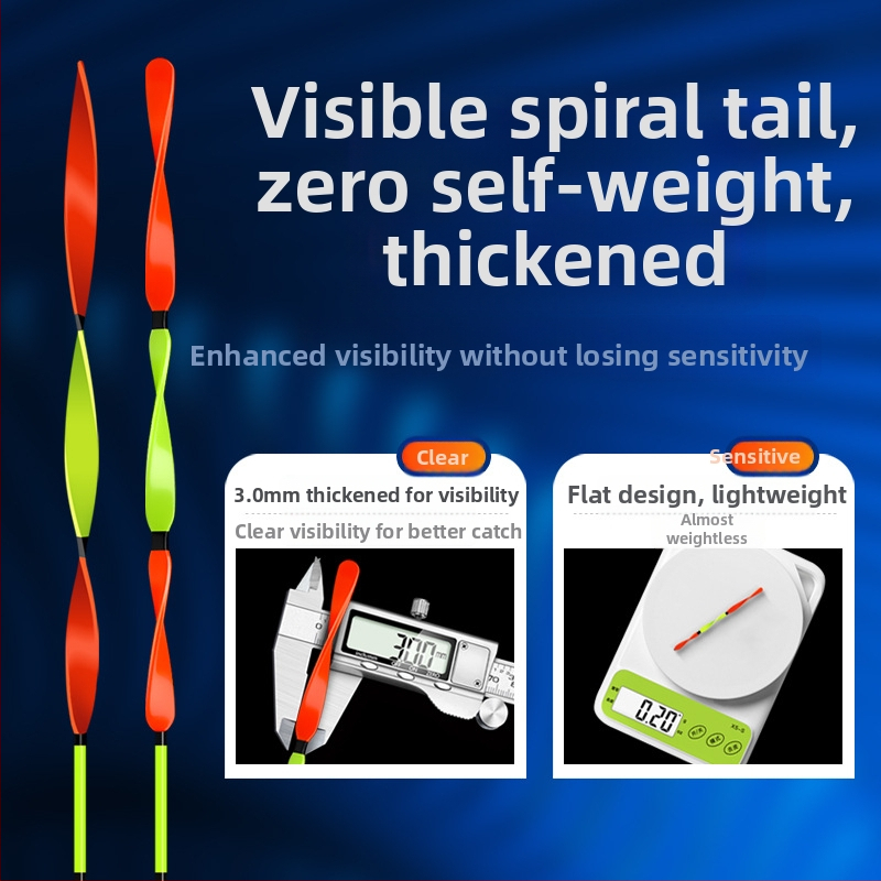 Vertikālais drift plūdiņš, Craftsman, kompozītmateriāls, makšķerēšanas pludiņi