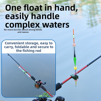 Wickert Vertikalus Drift Žvejybai Su Skaitmenine Naktine Funkcija, Kranto Plūdė, Kompozitinis Medžiaga