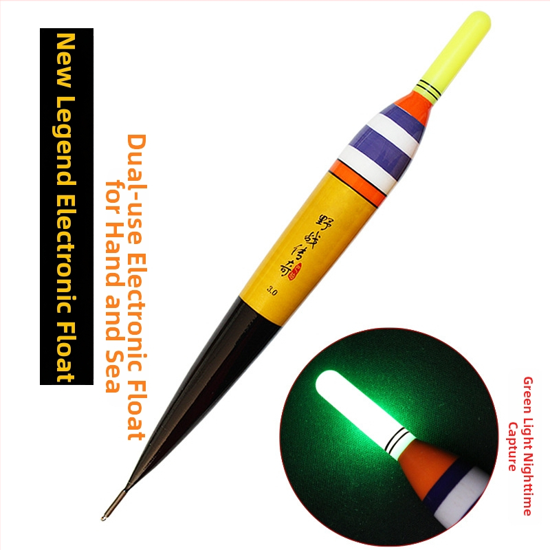 Roko žvejybos drift plūdė – Bapper elektroninė šviesojanti plūdė, dvigubo naudojimo jūrai ir krantui, ilgai mest