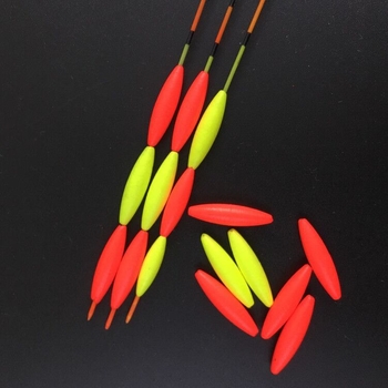 Mărgele plutitoare pentru pescuit cu cap îngroșat, formă aerodinamică și lupă pentru vedere de aproape (Material: Spumă de înaltă densitate; Origine: China)