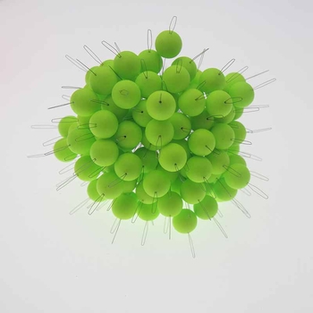 Diao yuren седемзвезден кръгъл поплавък за риболов, пластмасов, балоноподобен дизайн