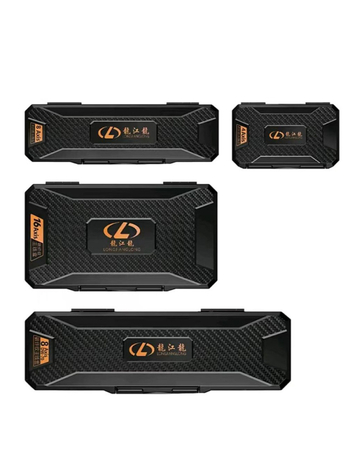 Longjianglong hlavná krabica na líniu s vzorom z uhlíkových vlákien, dvojvrstvové uloženie navijakov na líniu, 4/8/16 osí