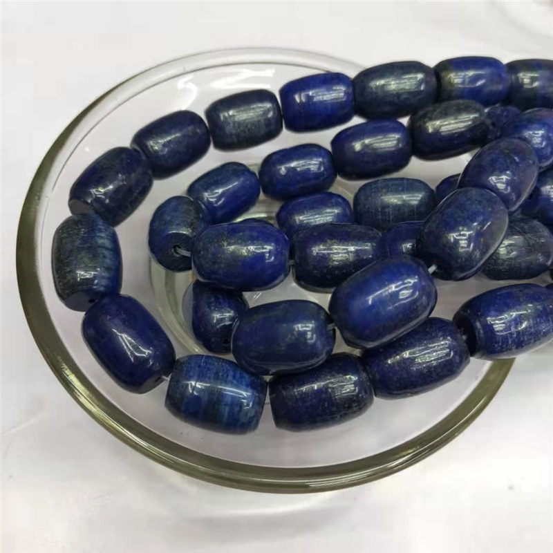 Guangshun Jewelry Prirodni lazulit cilindrične perle, labave perle, poluproizvodi za DIY nakit