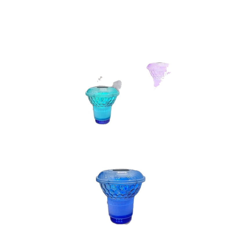 Plutajući solarni bazenski svjetlo s daljinskim upravljačem, model LED Light Cup, ulazno napajanje 1.2V, 2700–3500K, za bazen