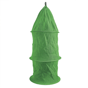 Nailoninis žuvų apsauginis tinklas, be mazgų, greitai džiūstantis, sulankstomas dėžės tipo žuvų narvas auginimui