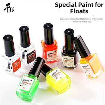 Farba na plávajúce pre rybárstvo – jasná fluorescencia, vodotesná; Značka: Qianrui; Pôvod: Čína; Materiál: diving fabric; Licencovaná súkromná značka: Áno