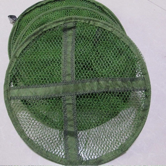 Nailoninė žvejybos apsauga su plieniniais žiedais apatinėje ir burnos srityje, krašto apsauga