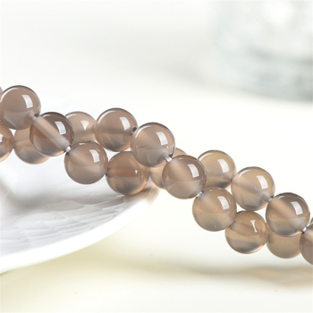 Agaat kerek gyöngyök – polírozott felület, nemes minta, kiegészítők, Bullet Barrage márka