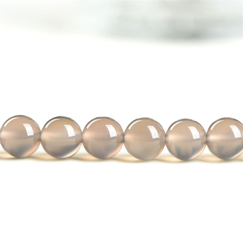 Agaat kerek gyöngyök – polírozott felület, nemes minta, kiegészítők, Bullet Barrage márka