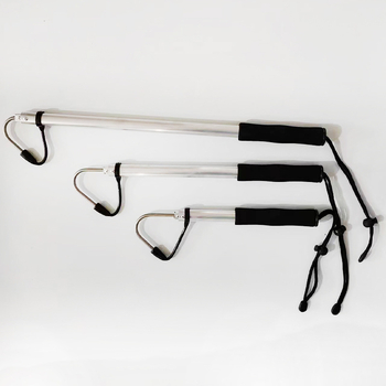 Cârlig retractabil pentru pescuit – din aliaj de aluminiu, echipament de pescuit pe barcă (Material: aliaj de aluminiu; Utilizare: pescuit pe barcă; Tip: retractabil)