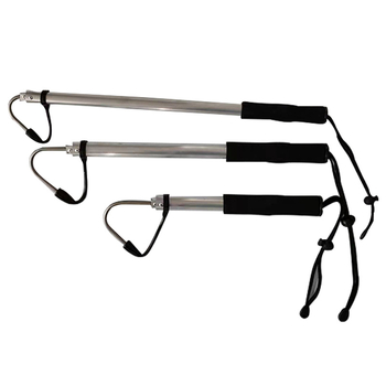 Cârlig retractabil pentru pescuit – din aliaj de aluminiu, echipament de pescuit pe barcă (Material: aliaj de aluminiu; Utilizare: pescuit pe barcă; Tip: retractabil)