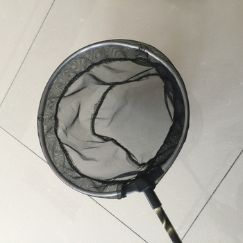 Mreža za ribolov od aluminijske legure, sklopiva, s malim očima, teleskopskom drškom 1,5–2,1 m, šarena