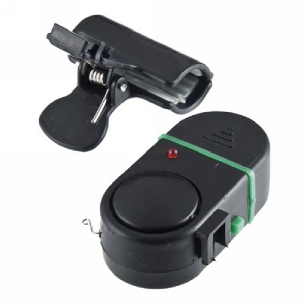 Alerter pescuit impermeabilă cu semnal sonor și luminos pentru undițe marine, de coastă și aruncare