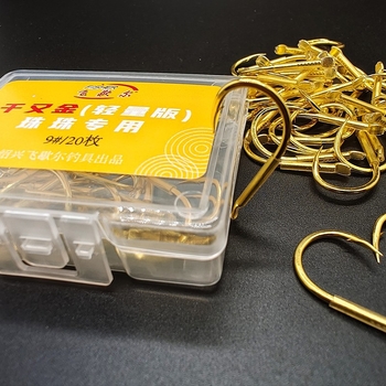 Feicher Fish Hook - Barbed, Crooked-Mouth (Material: Other)