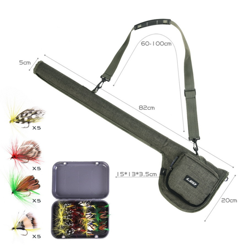 LEO legyezőhorgász botkészlet No. 5/67/8 (Márka: Leo; Modell: 5/67/8; Típus: Fly Fishing Rod Set)