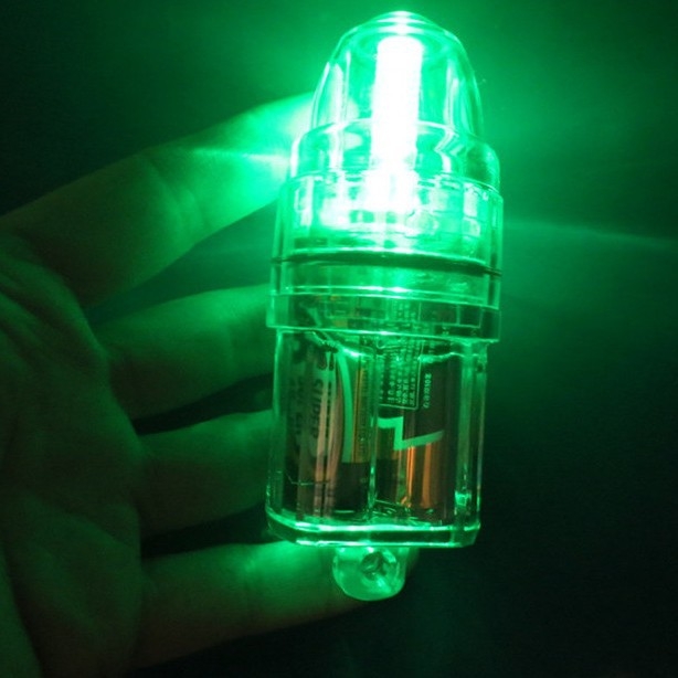 Víz alatti halászati lámpa vízálló PVC házzal, nagy fényerejű fény halas ketrecekhez