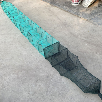 Krevetių narvas, plieninė viela, žvejybos apsauga