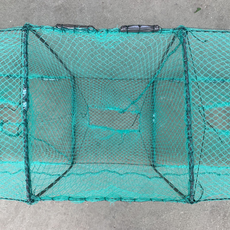 Krevetių narvas, plieninė viela, žvejybos apsauga