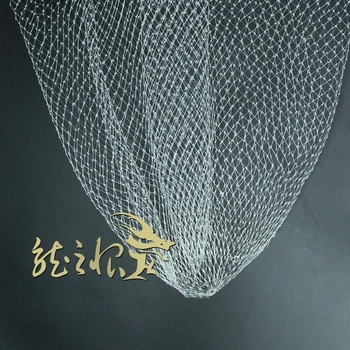 Nylon kézzel szőtt horgász hálózsák, 1 cm-es háló, Dragon Hate Fishing Gear