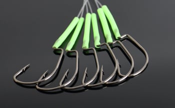 83206 Najlonska kuka s svjetlećim cijevnim pokrovom za morski ribolov