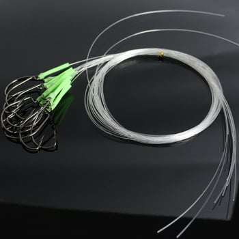 83206 Najlonska kuka s svjetlećim cijevnim pokrovom za morski ribolov