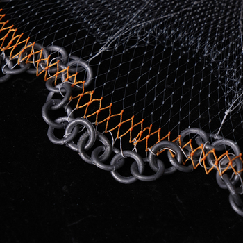 Korėjietiško stiliaus nailoninė kast tinklas su mažais akimis, rankinis metimas, suvirinta grandinė ir švino grandinė