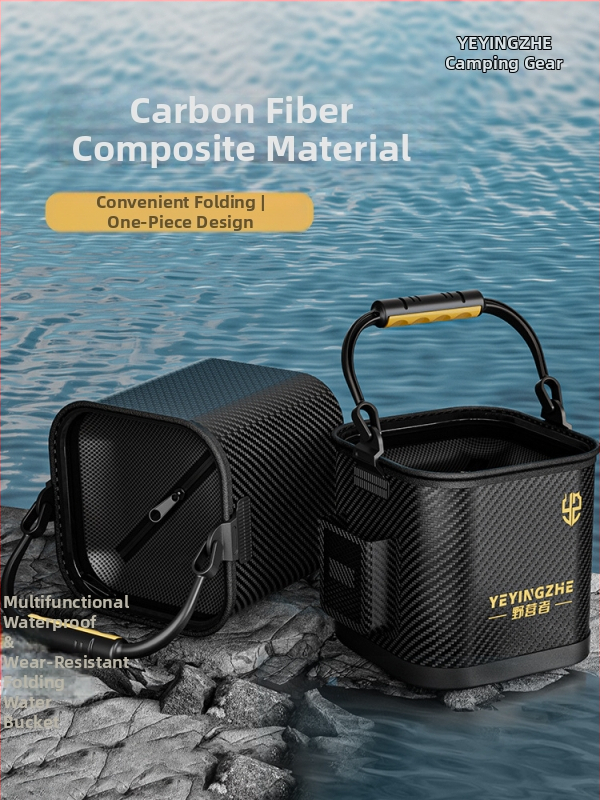 Kempinga ūdens spainis, caurspīdīgs zivju spainis, zivju aizsardzības spainis, pārnēsājams saliekamais zvejnieka spainis, zivju kaste (Materiāls: anti-weaving technology)